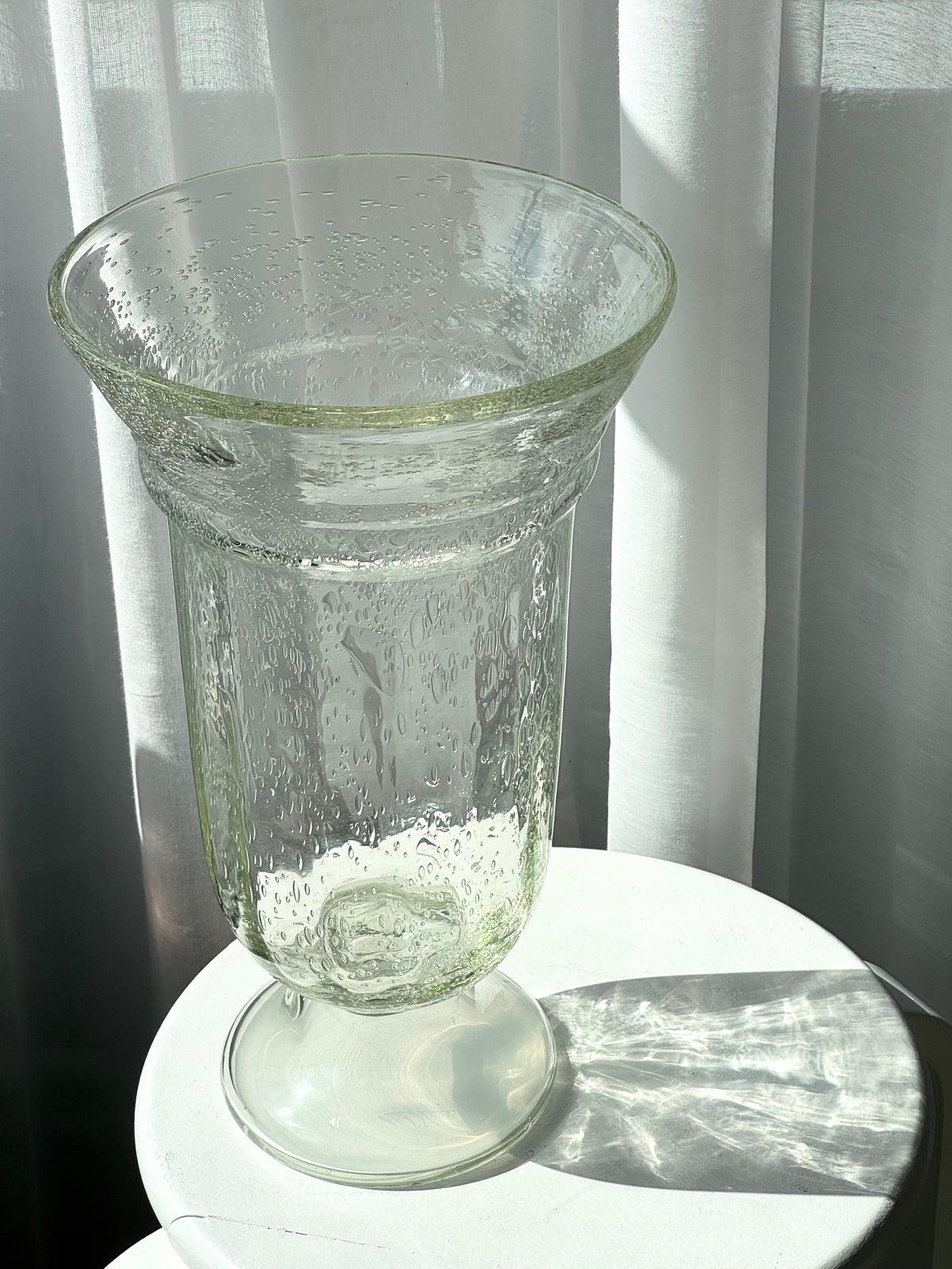 Large hurricane vase