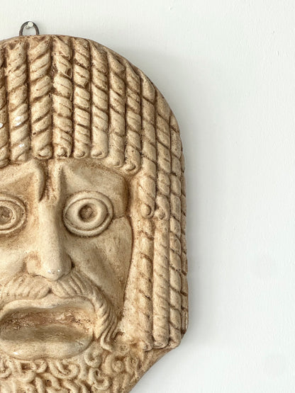 Vintage face relief