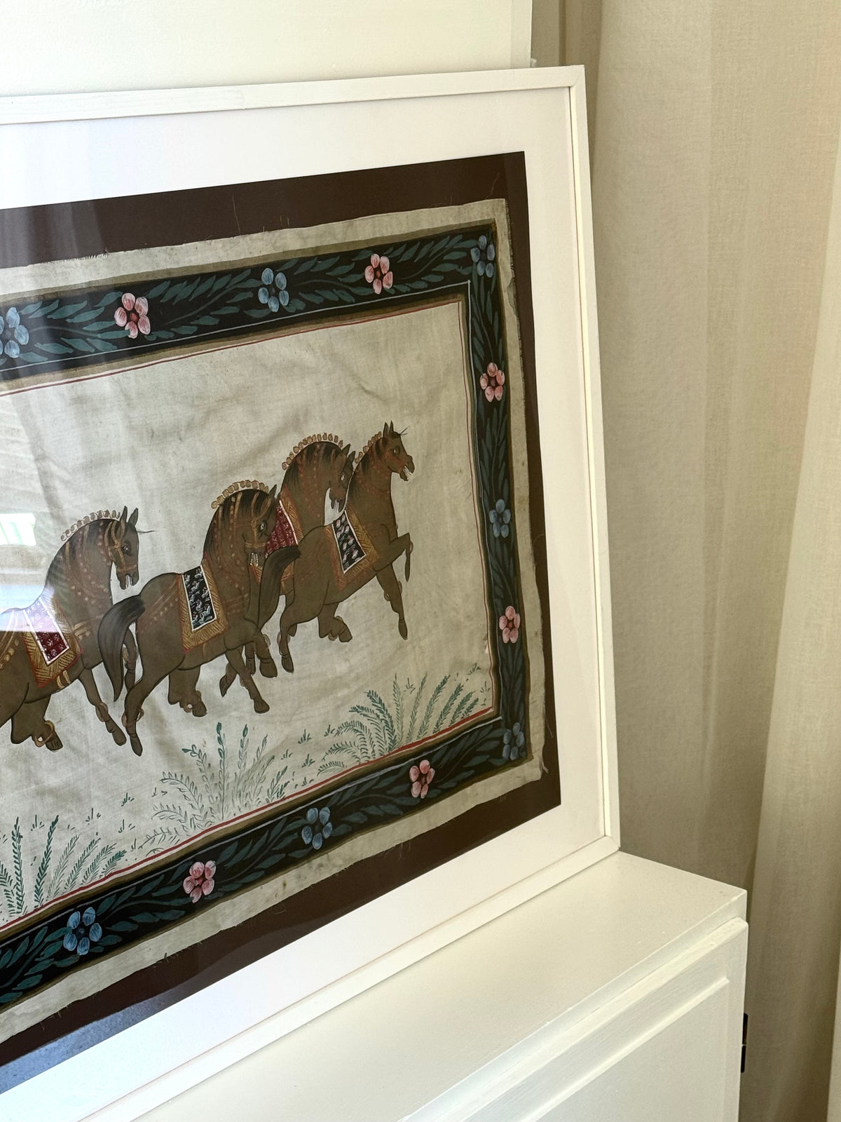 Framed horses