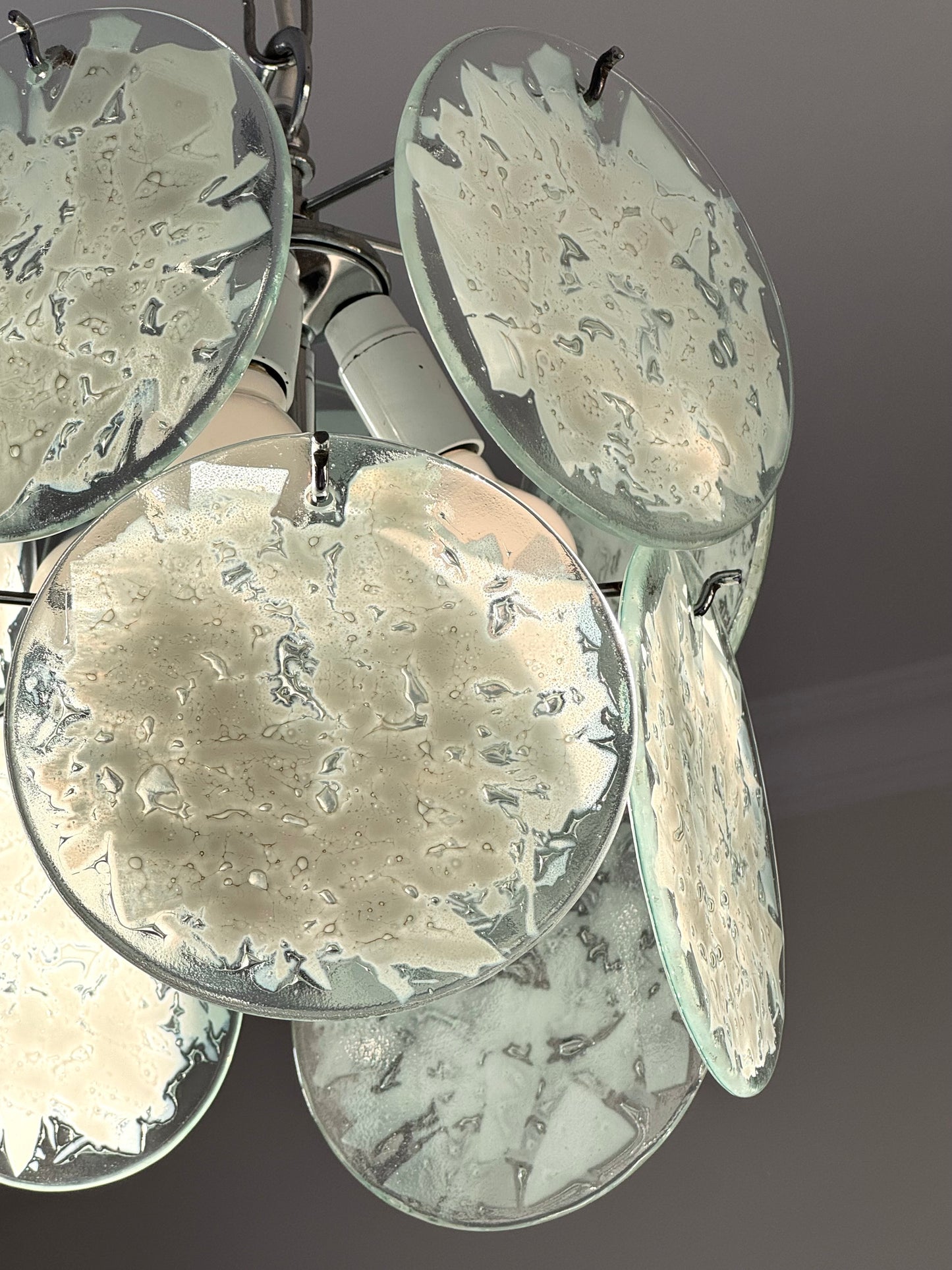 Murano Disc chandelier