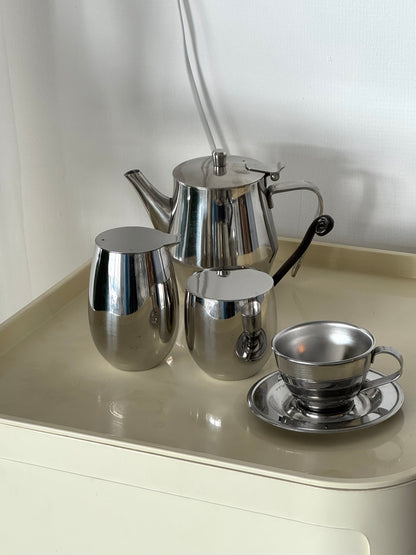 Bodum milk and sugar bowl.