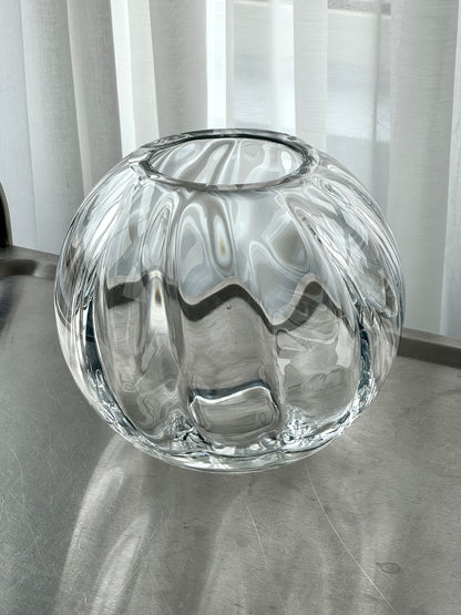 Heavy handmade vase