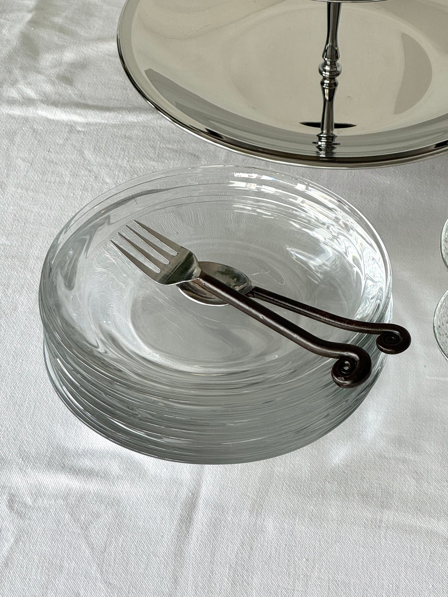 Handmade glass plates