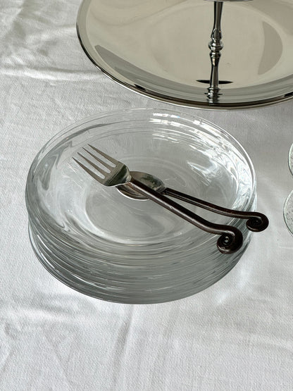 Handmade glass plates