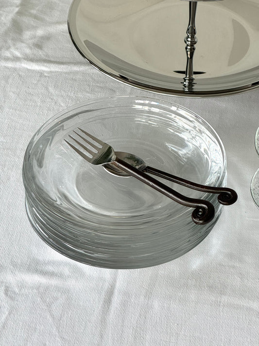 Handmade glass plates
