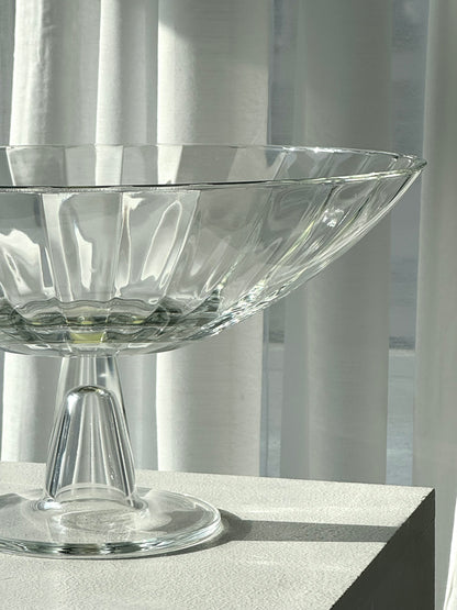 Glass centerpiece