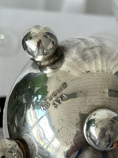 Silver plated tea jug