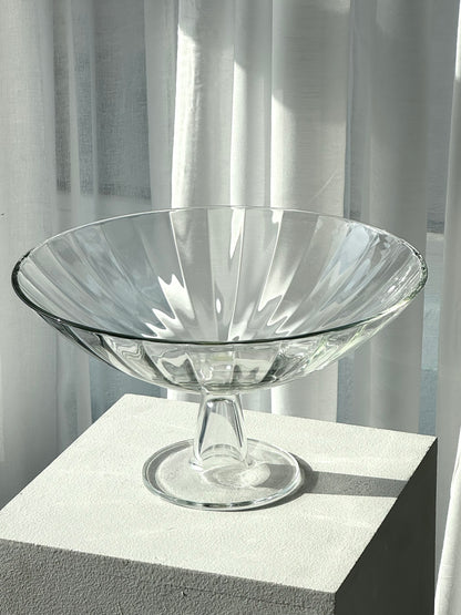 Glass centerpiece