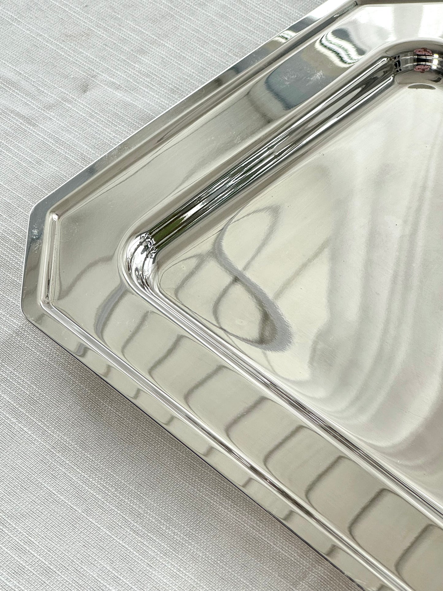 Silver plated dish