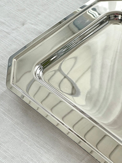 Silver plated dish