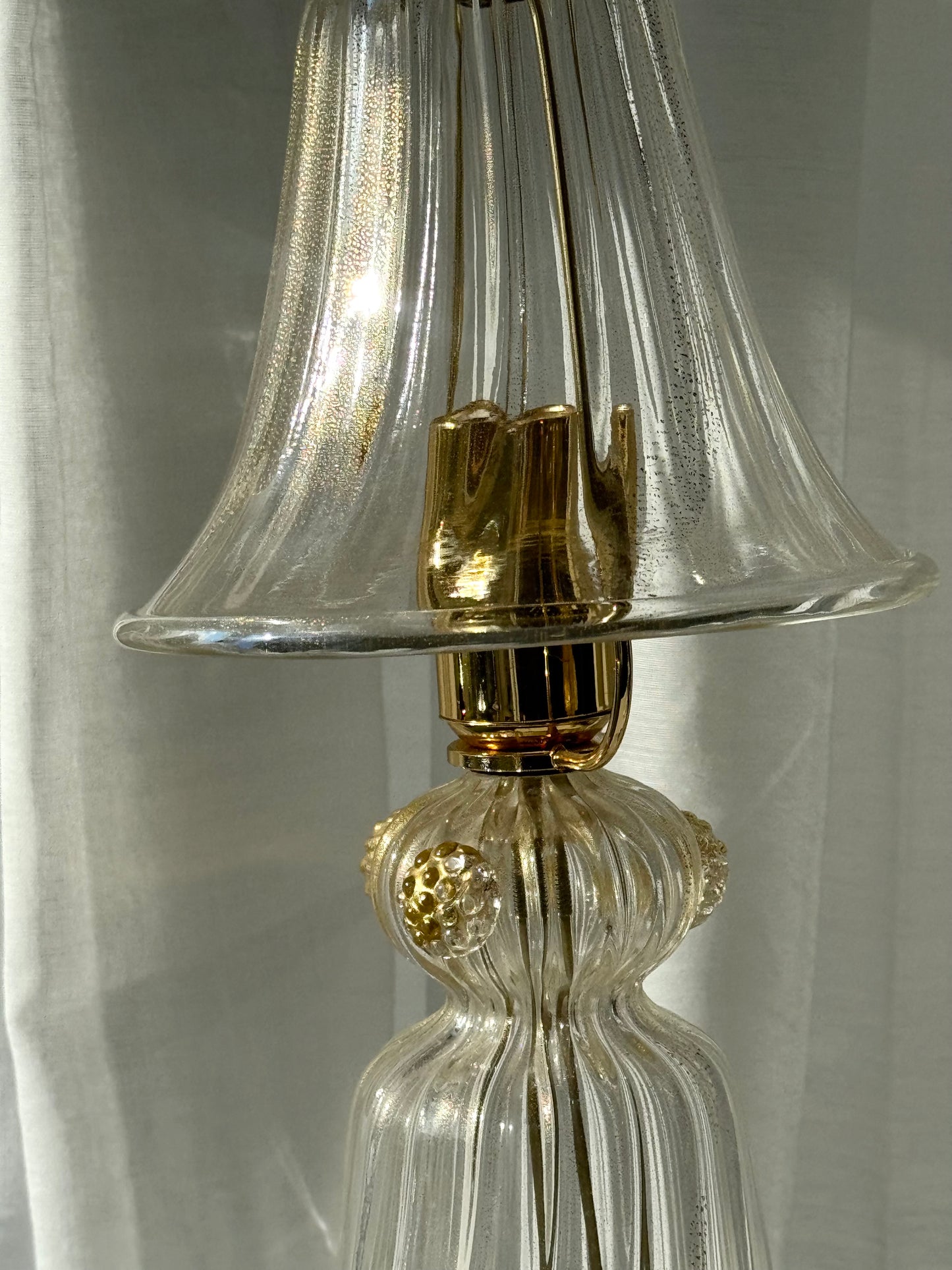 Vintage Murano table lamp