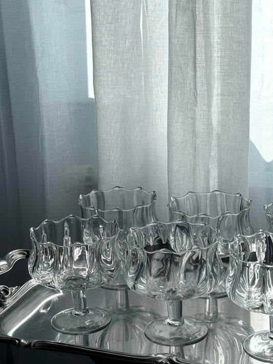 Dessert glasses