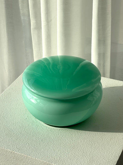 Murano bonbonniere and bowl