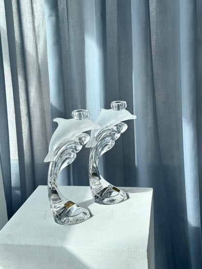 Dolphin candleholder