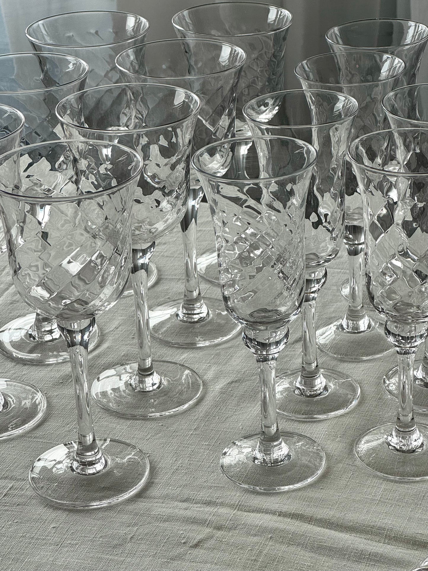 Swirling glasses
