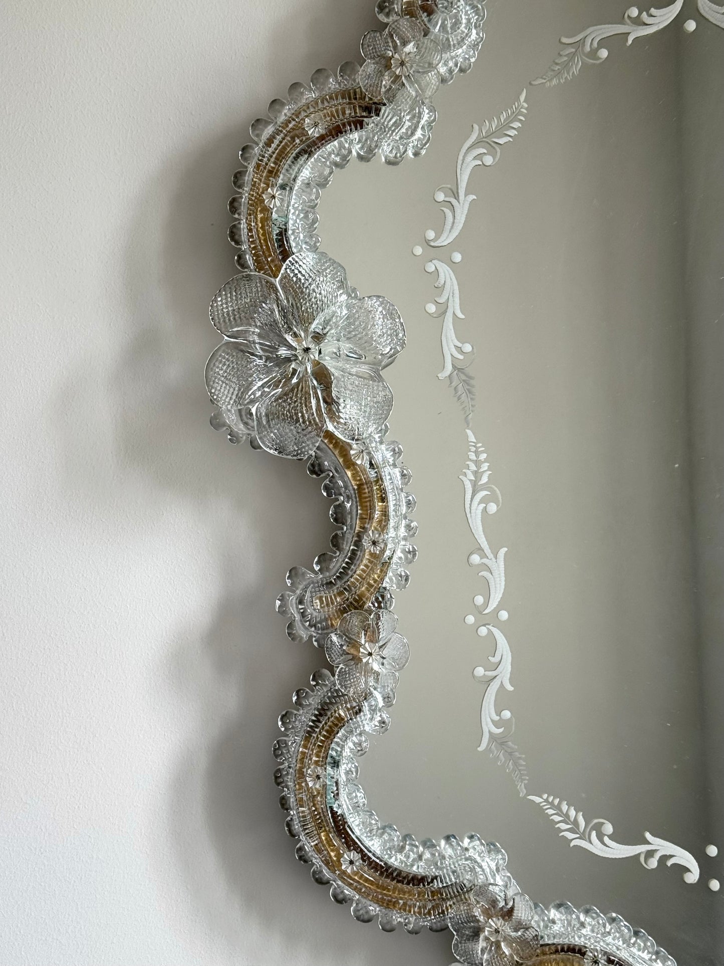 Vintage Murano mirror