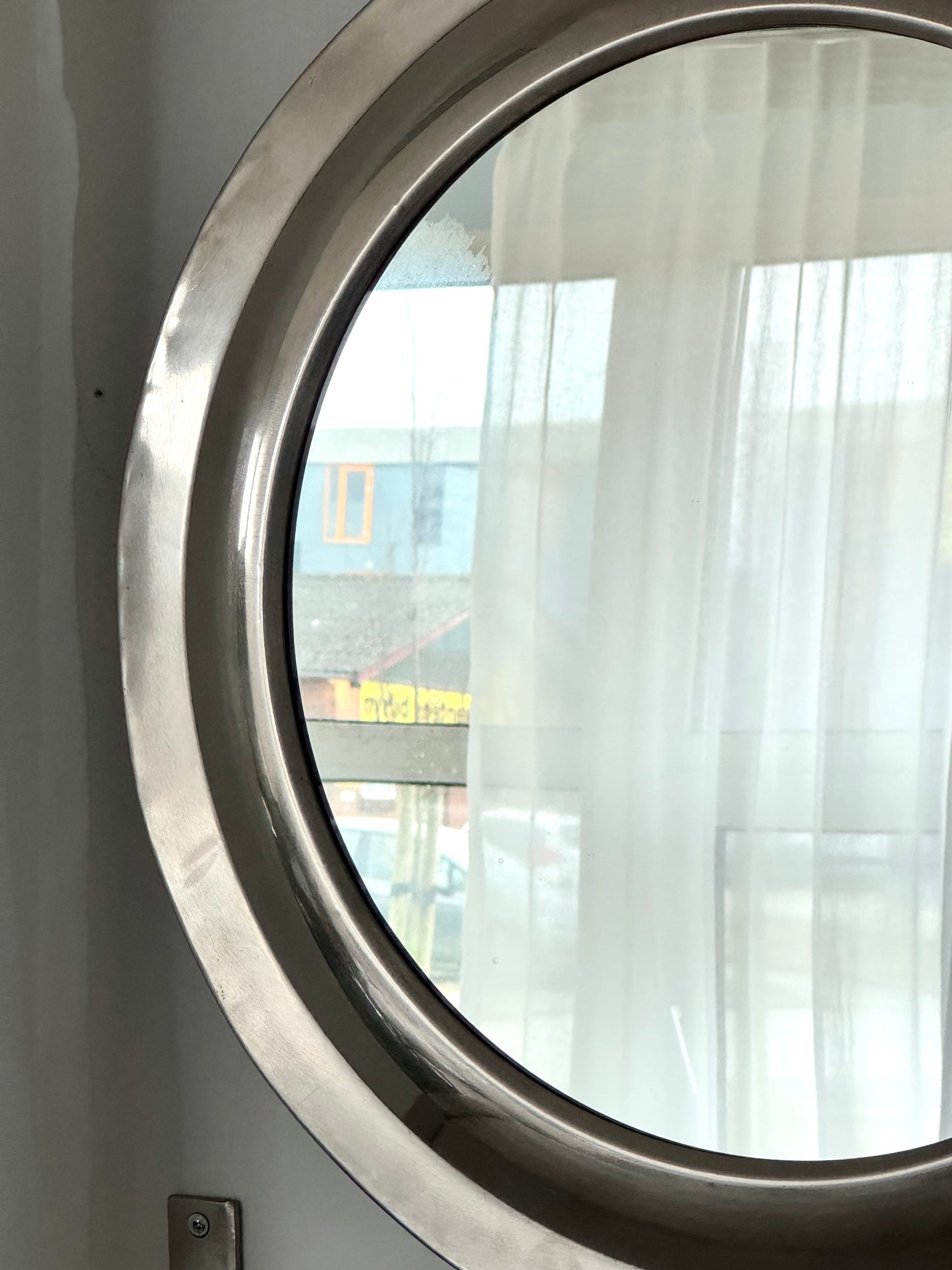 Vintage Steel mirror