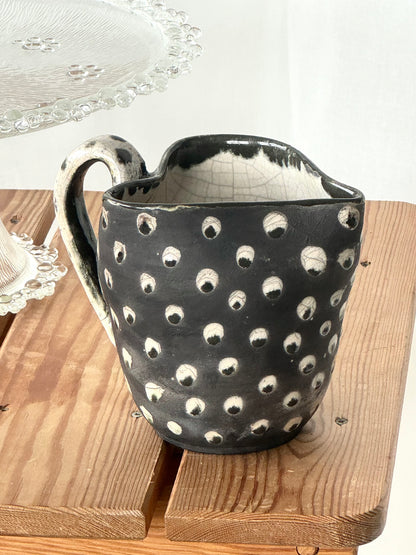 Ceramic milk jug