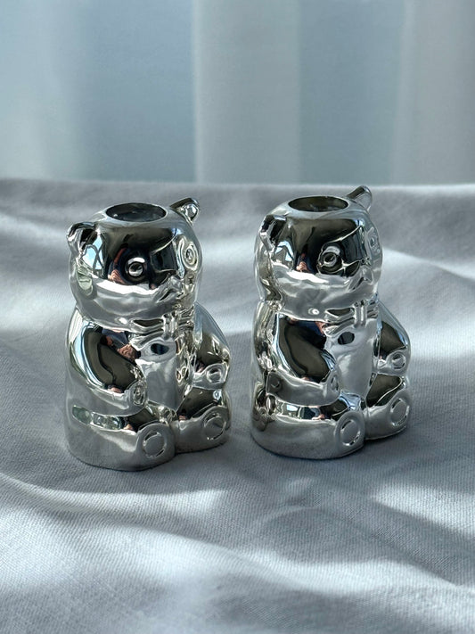 Teddy bear salt and pepper