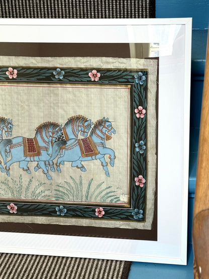 Framed horses