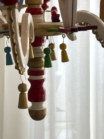 Antique Erzgebirge chandelier