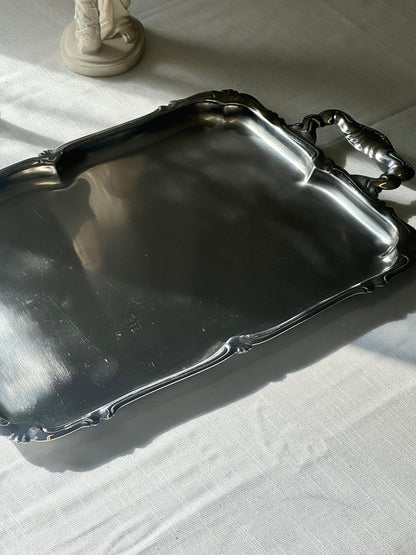 Vintage steel tray