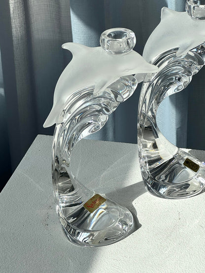 Dolphin candleholder