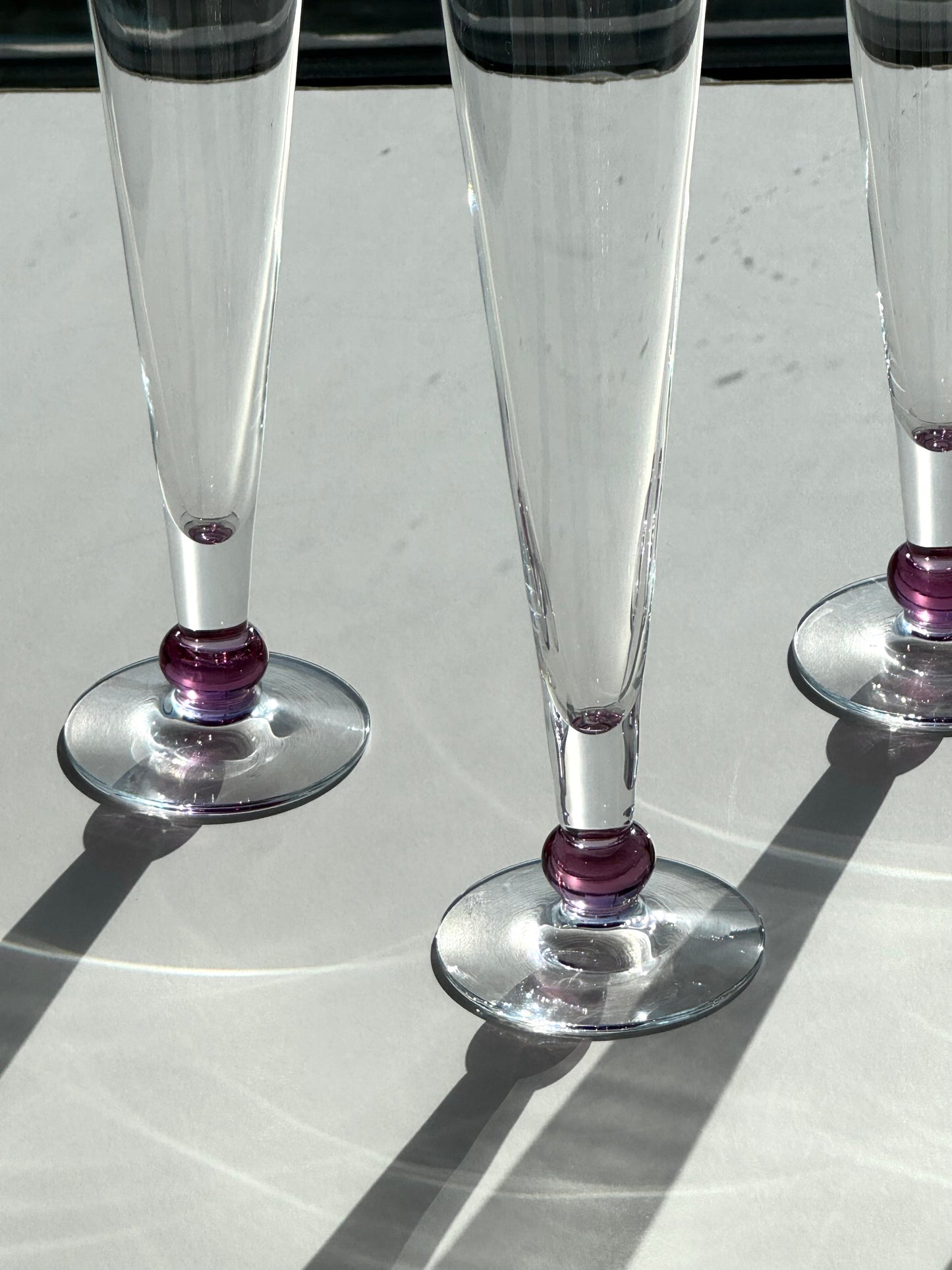 Tall Champagne glasses