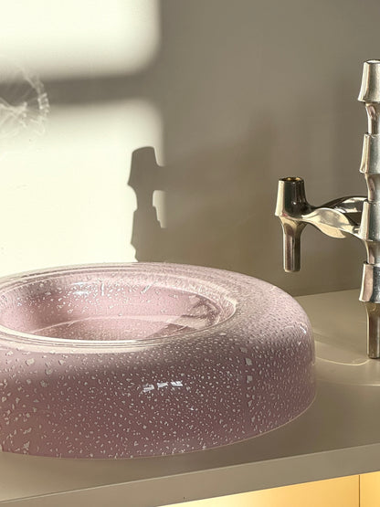Pink Murano Bowl