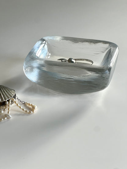 Orrefors glass bowl