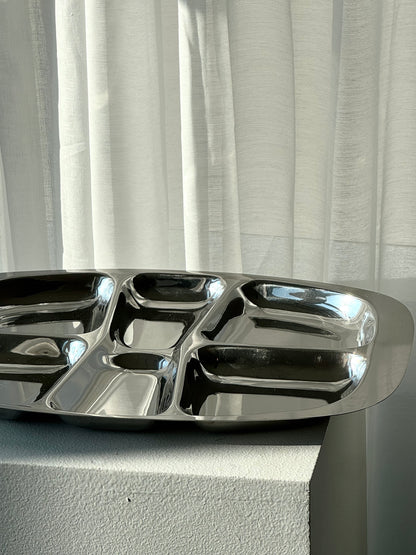 Divided Inox dish