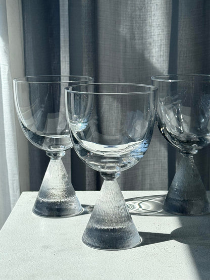 Cone stem glasses