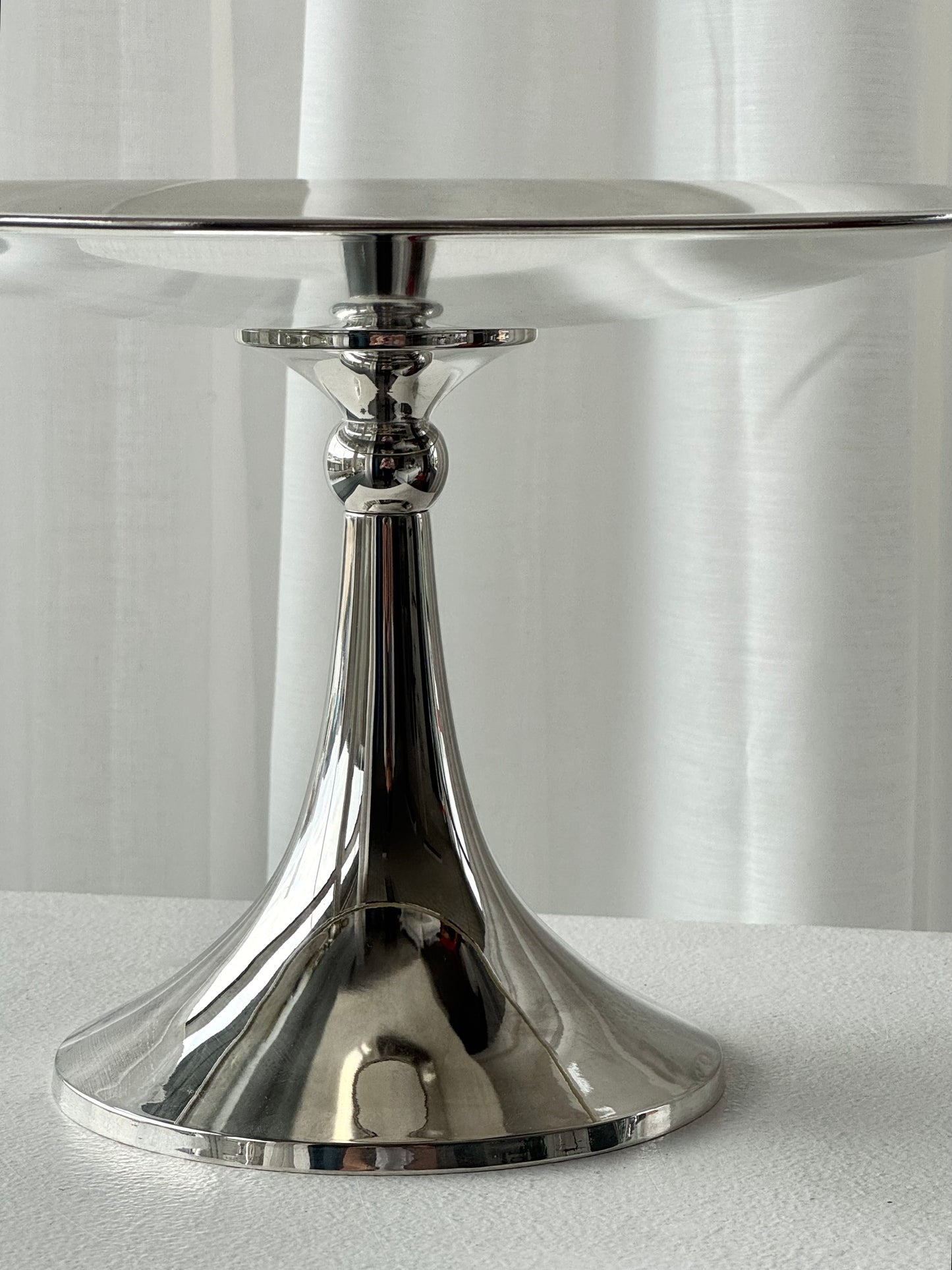 Silver plated stand