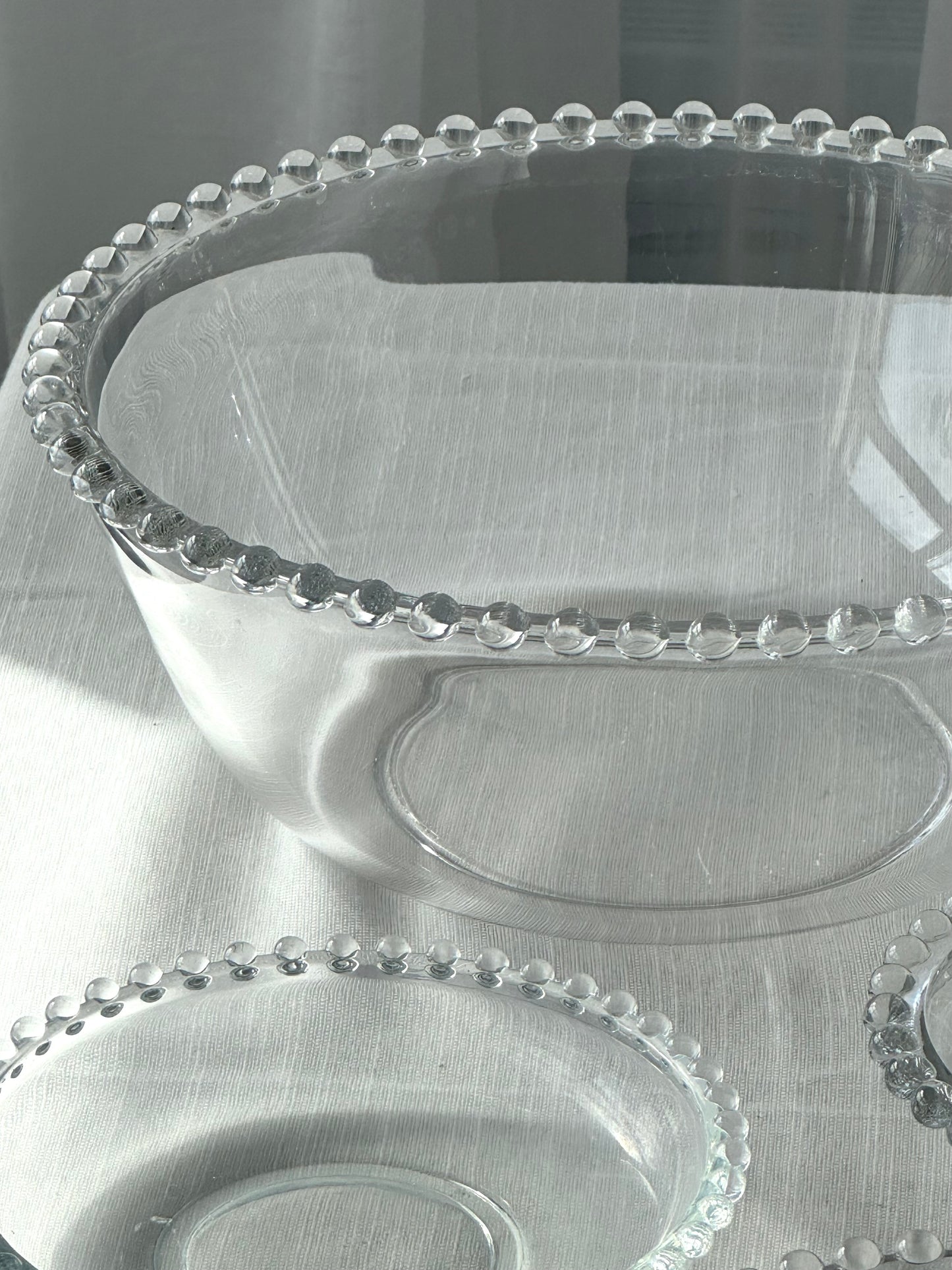 Pearl edge bowls