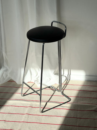 Chrome stool