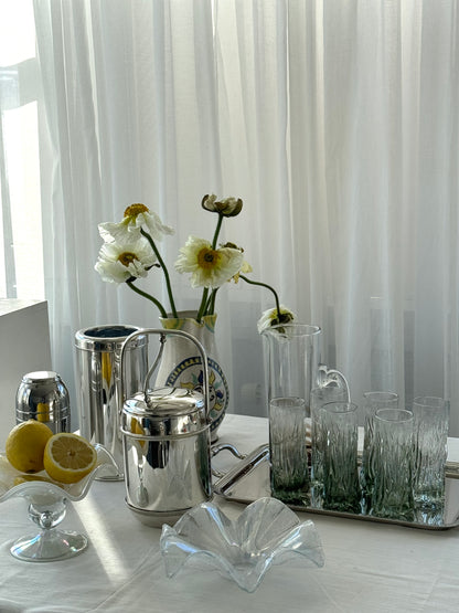 Silver plated ice bucket