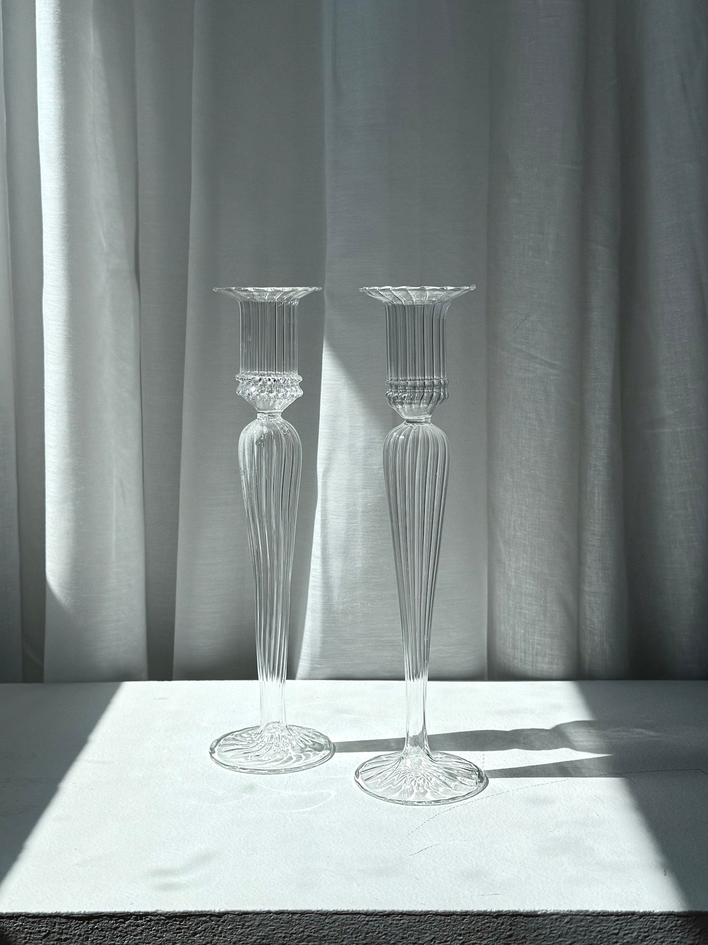 Murano candleholders