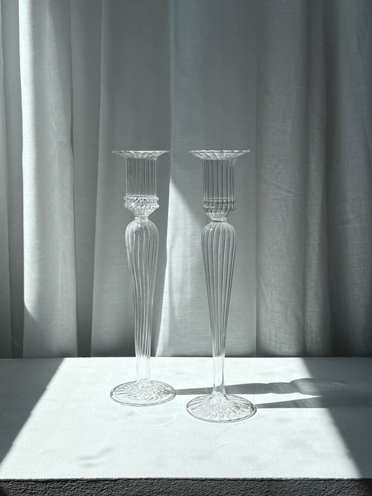 Murano candleholders