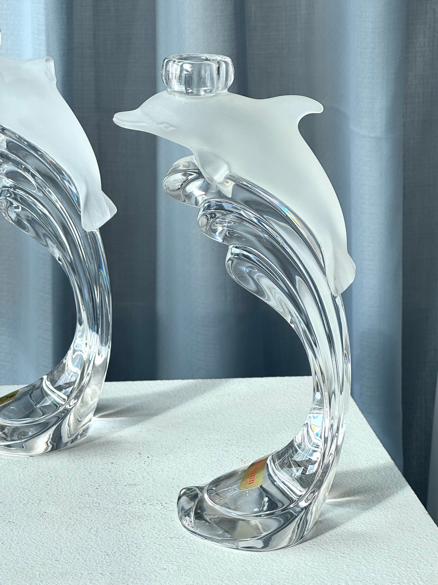 Dolphin candleholder