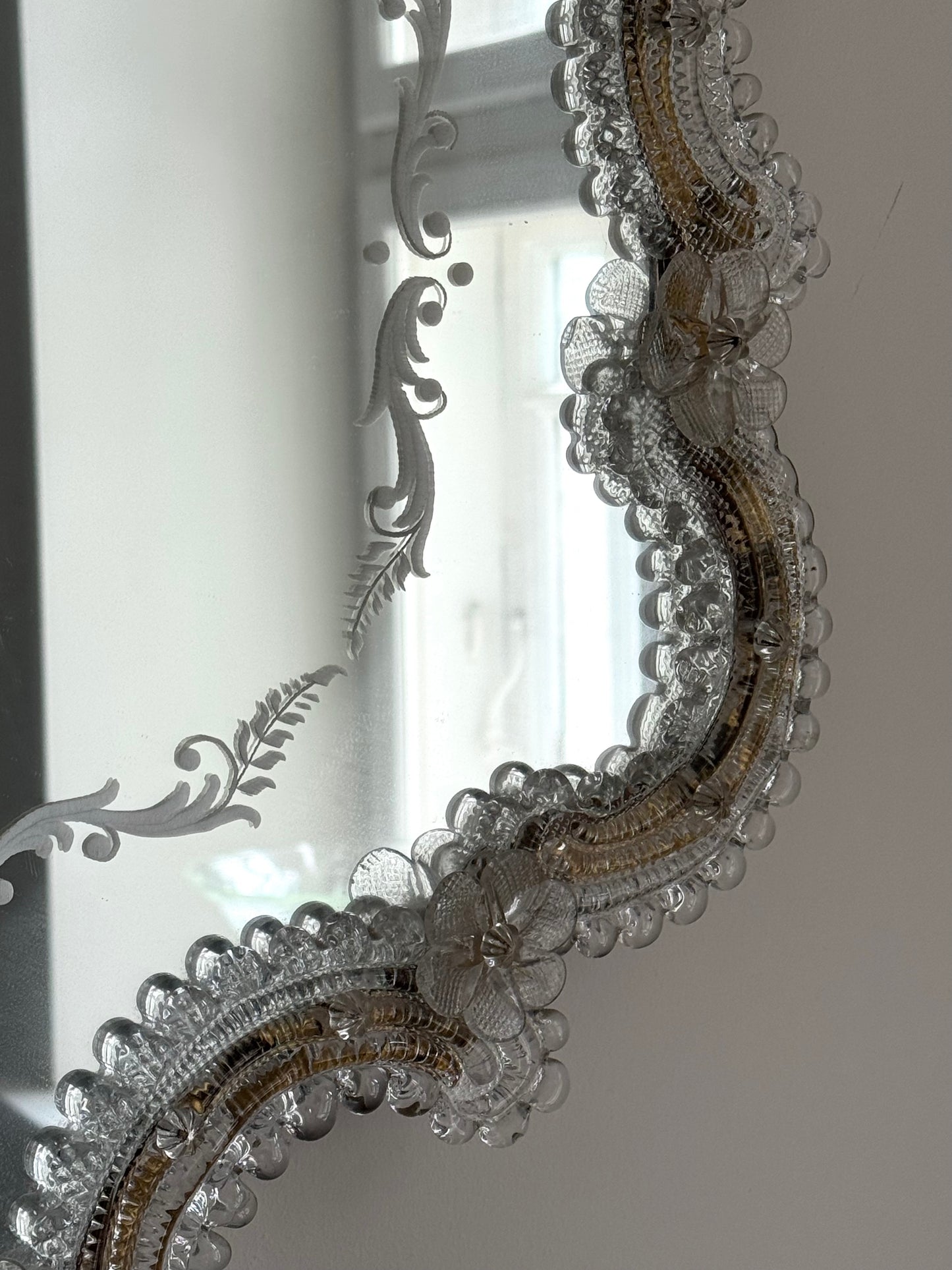 Vintage Murano mirror