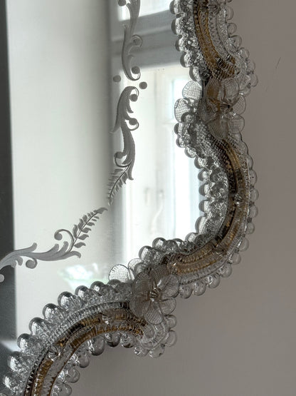 Vintage Murano mirror
