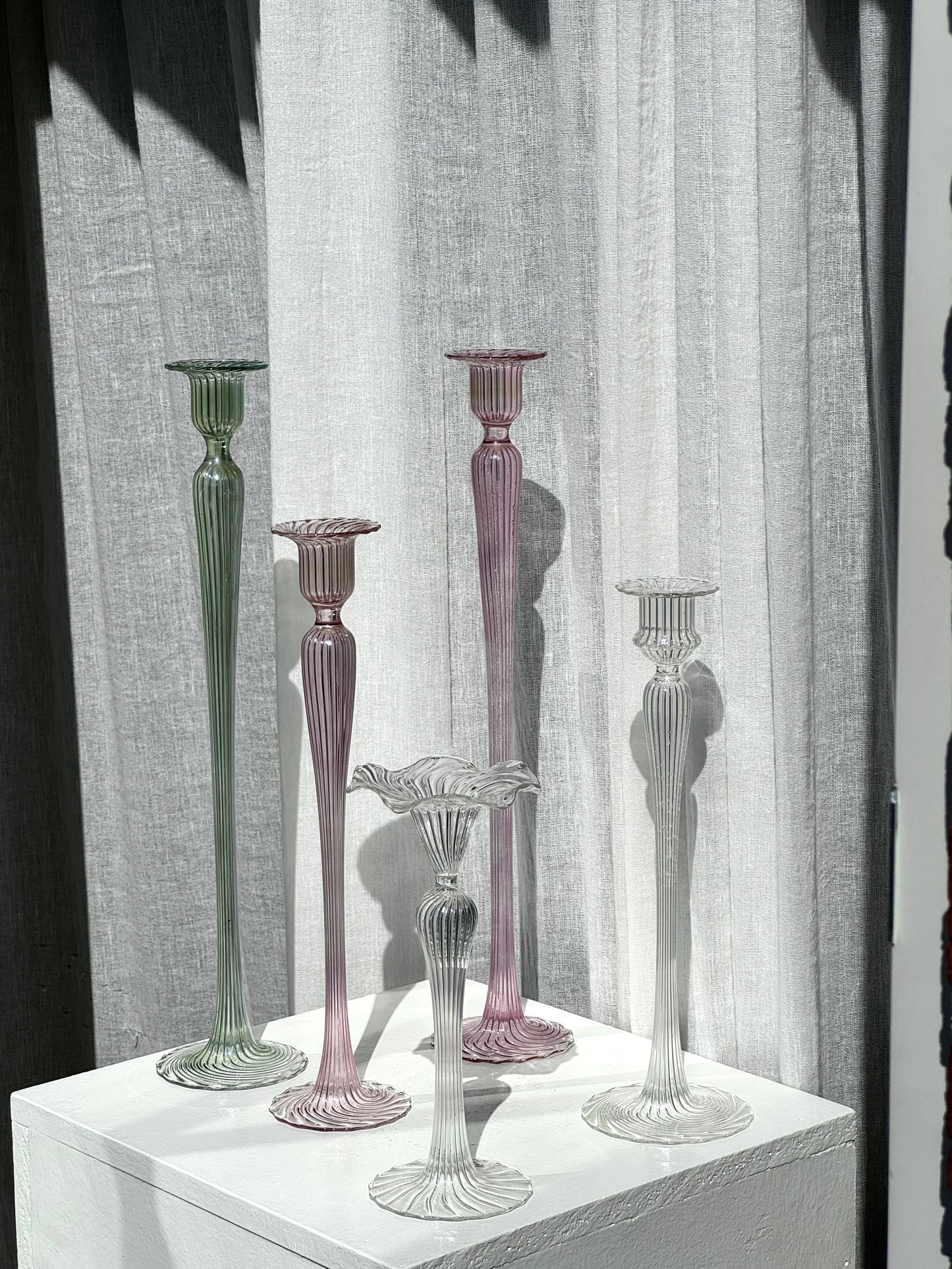 Murano candleholder