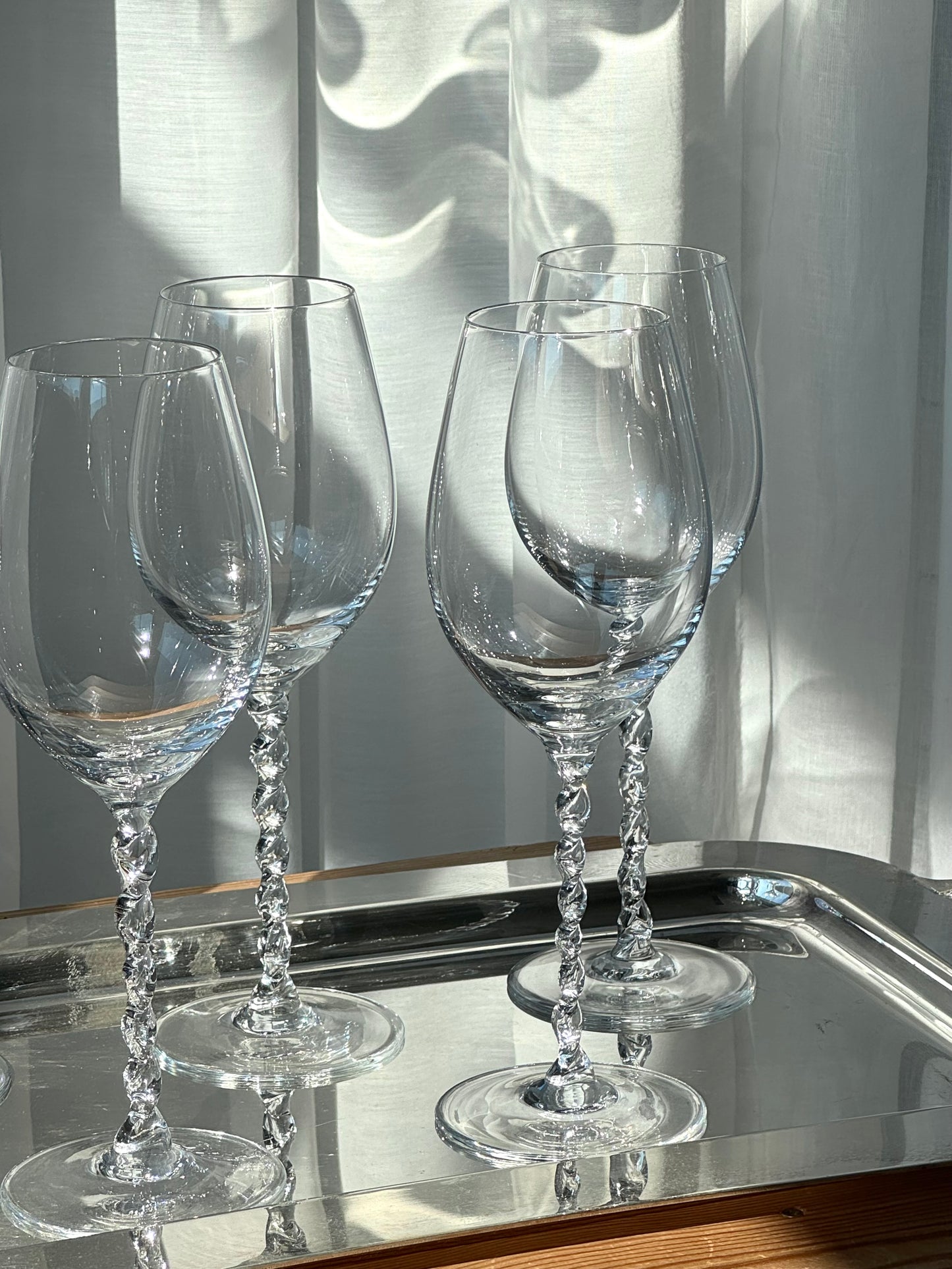Swirling glasses