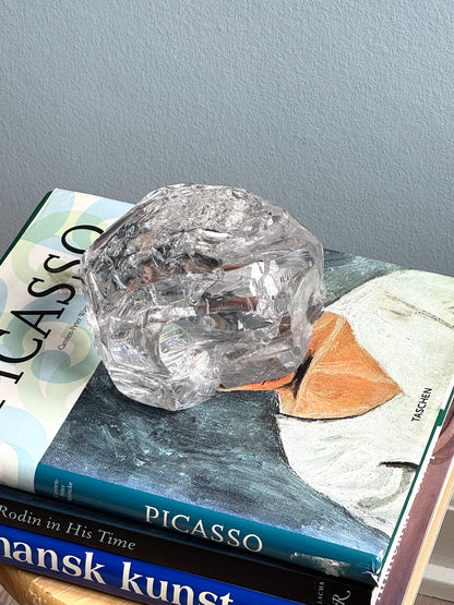 Clear raw glass