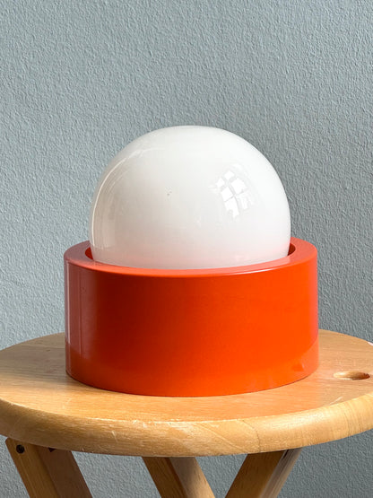 Vintage orange lamp