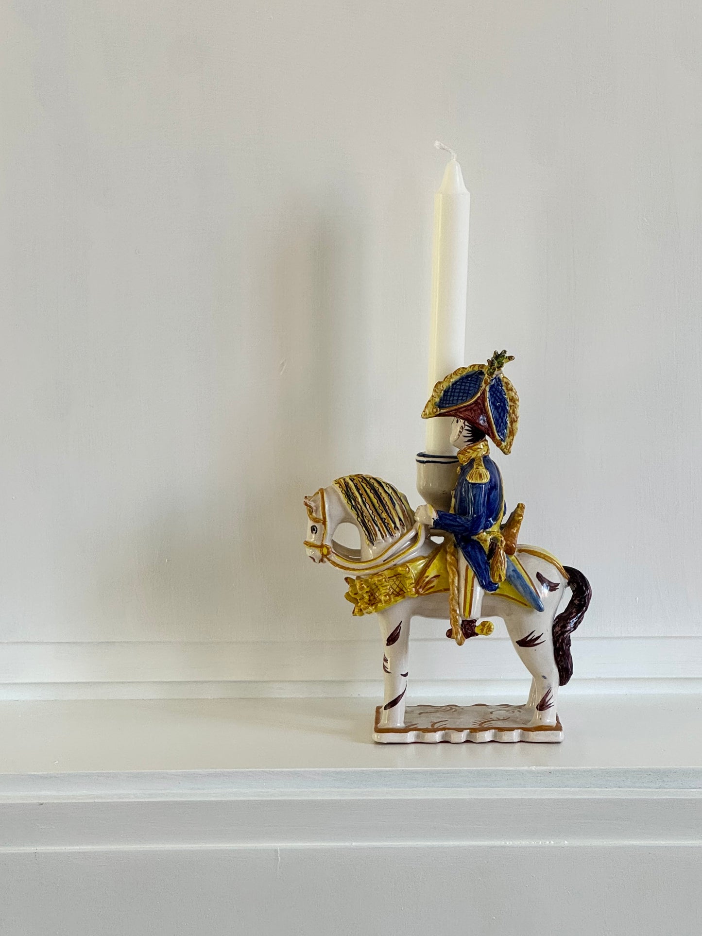 Handmade ceramic candleholder
