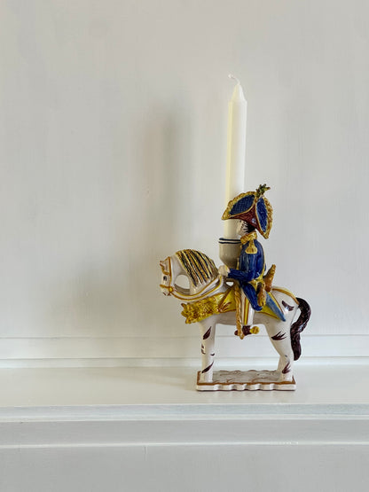 Handmade ceramic candleholder