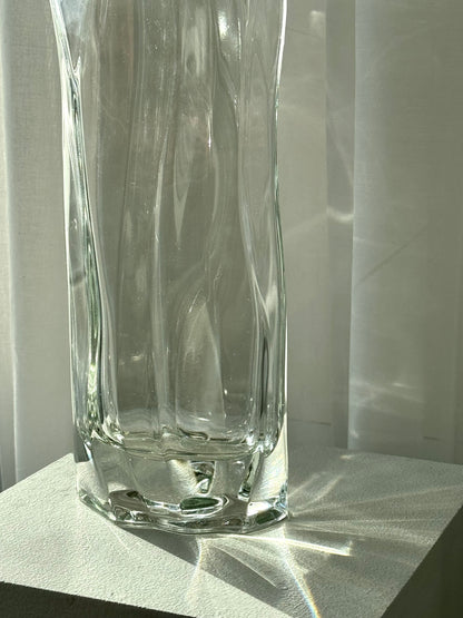 Tall handmade vase
