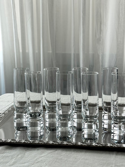 Tall chunky glasses