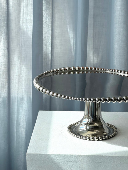 Silver plated stand